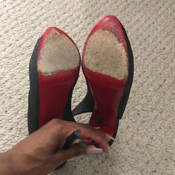 Authentic Christian Louboutin peep toes - Picture 3 of 3